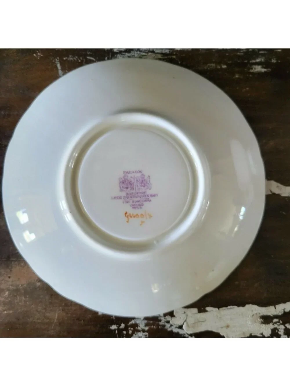 Paragon Double Warrant Pink Teacup & Saucer Duo with Hand-Painted Pansies c1940s